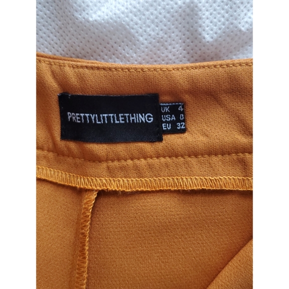 Mustard Cropped Pants - Picture 6 of 6